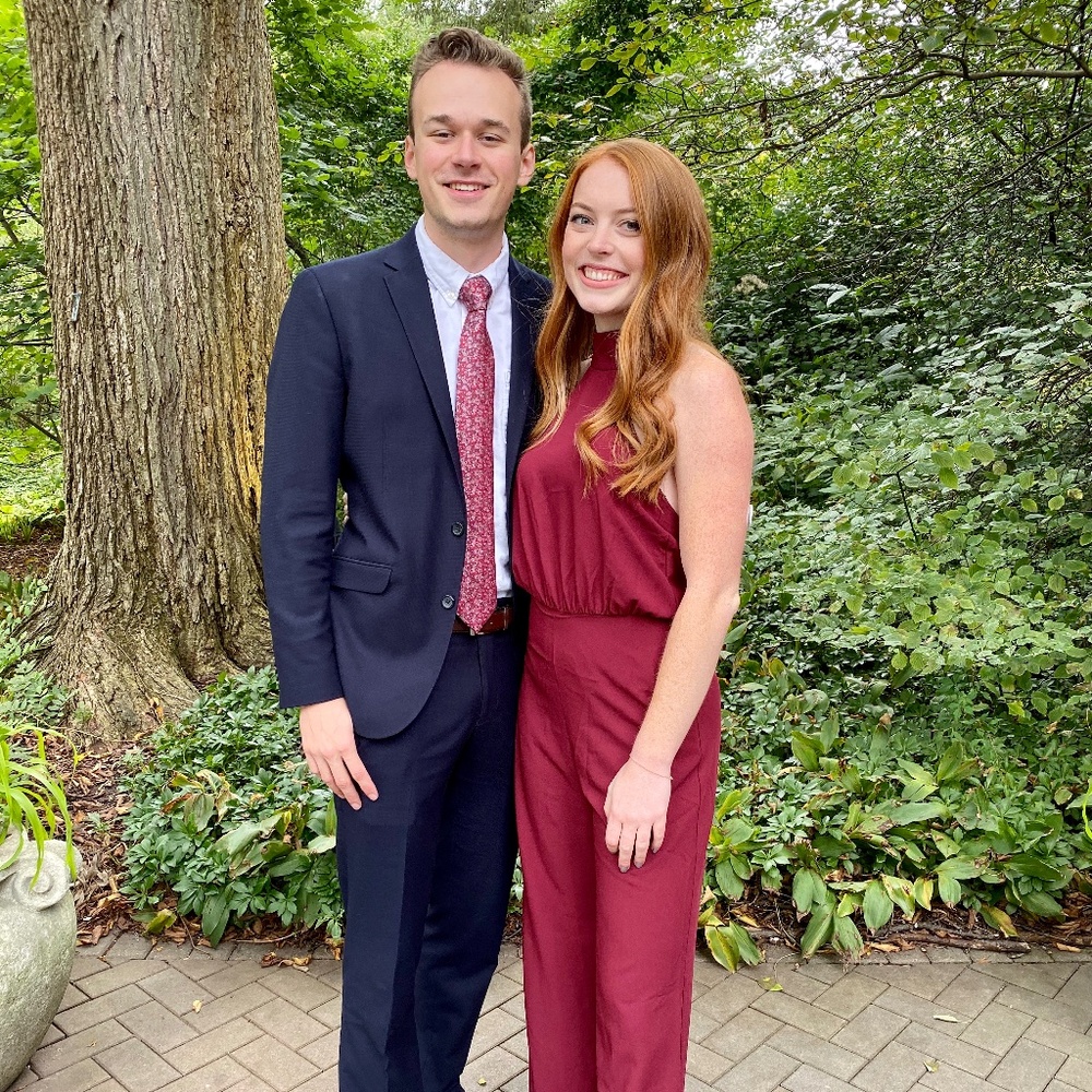 Burgundy red high neck jumpsuit